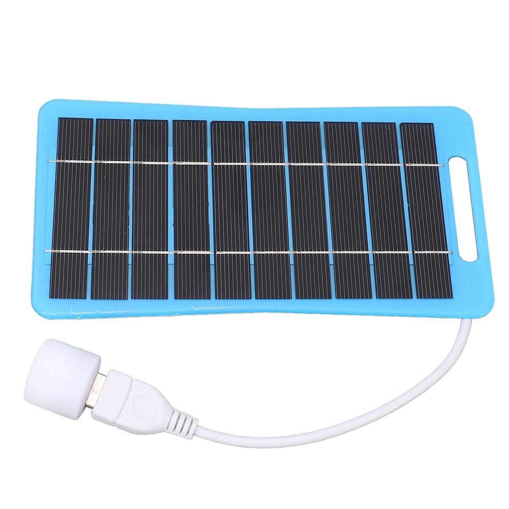 Waterproof 5W Solar Panel with USB for Charging Mobile Devices Outdoors