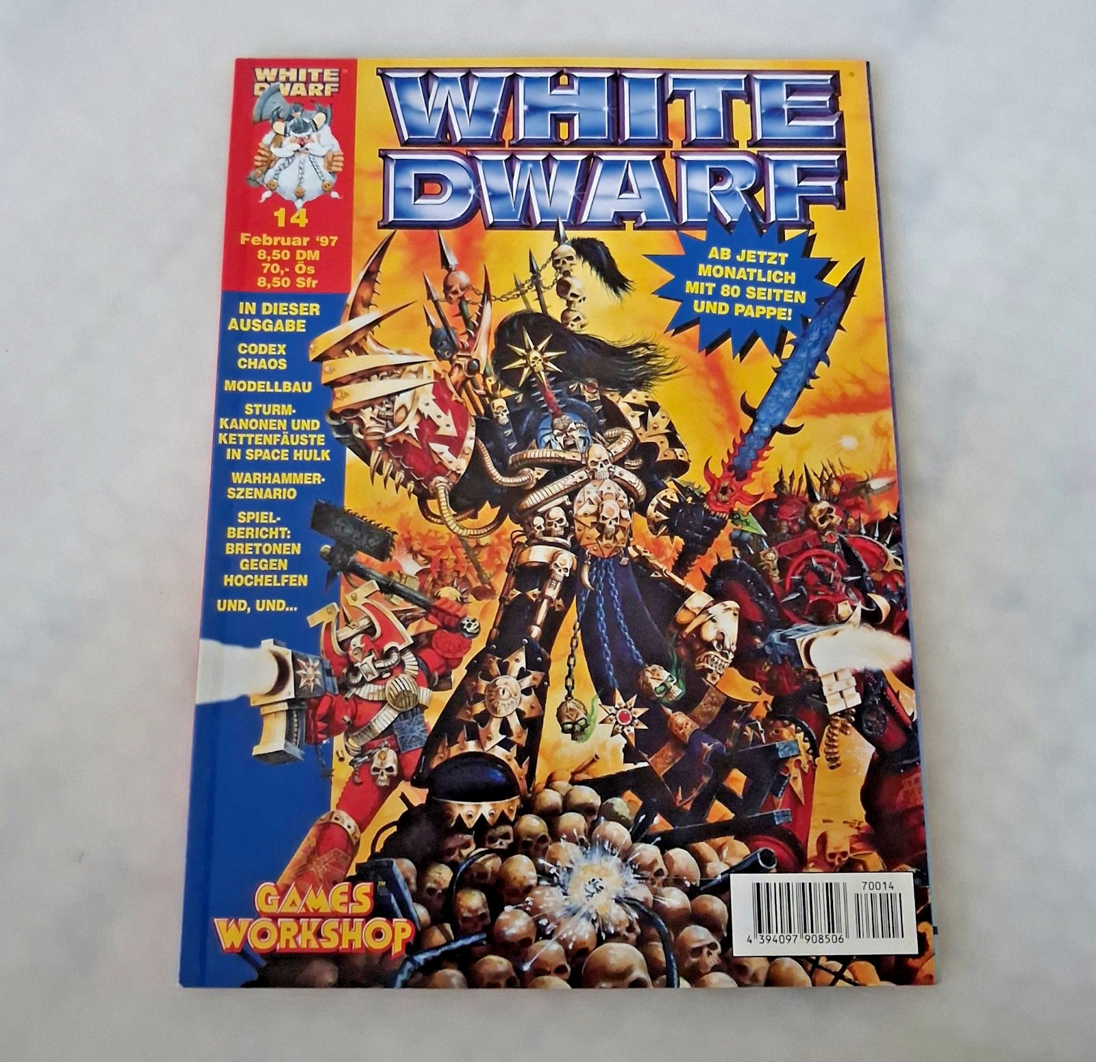 Games Workshop White Dwarf No 14 February 1997 German Warhammer Fantasy Magazine