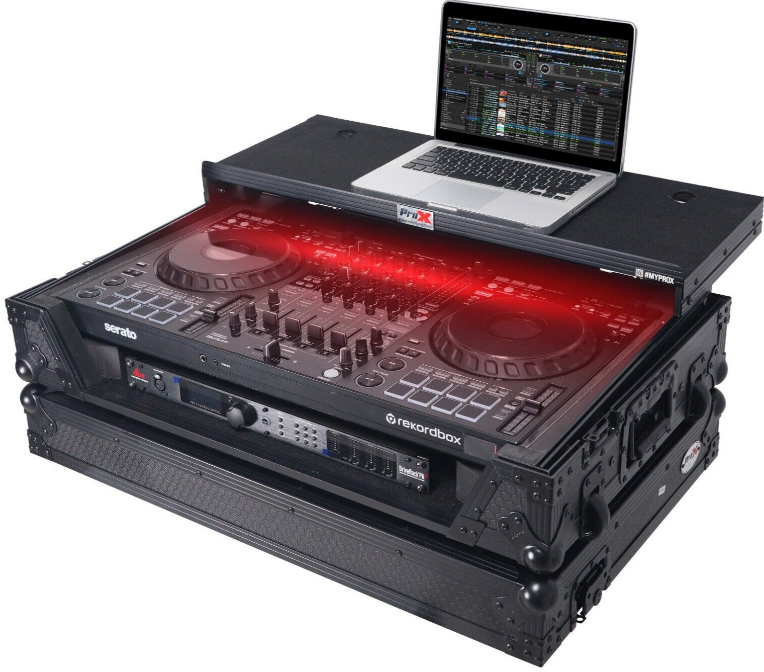 DDJ-GRV6 Controller bundle W / Flight Style Case,Loudspeaker,Tripod Stand,Cables