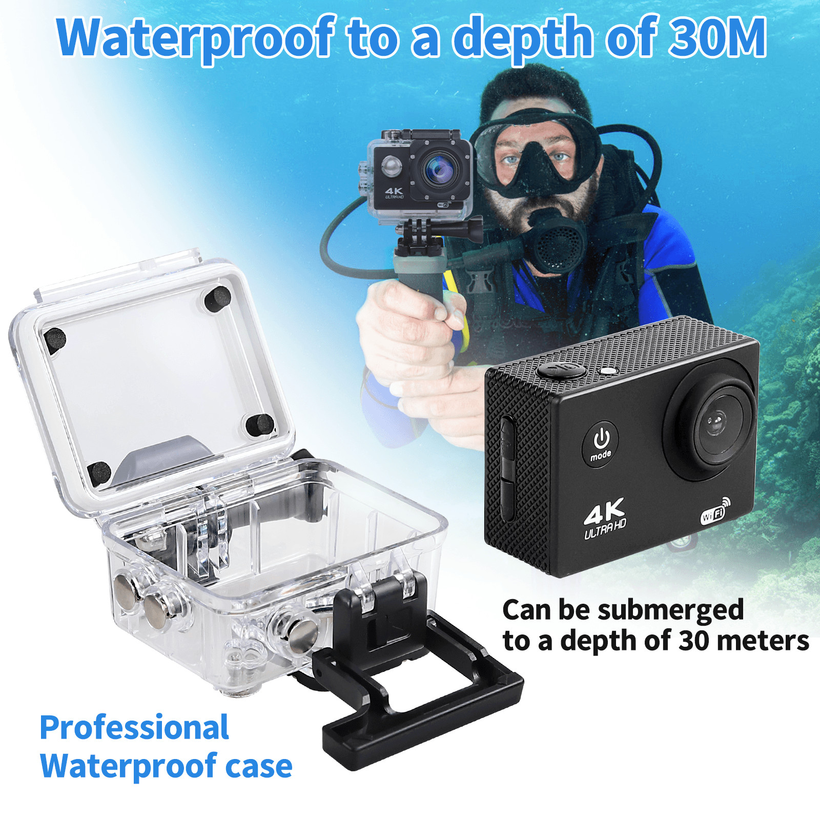 20 PACK 4K Action Camera