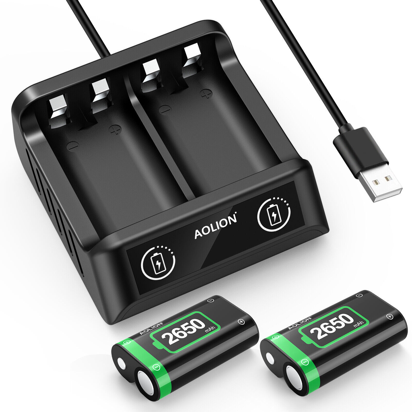Rechargeable Battery Pack for Xbox One/ X|S Controller 25 Hours Playing Time
