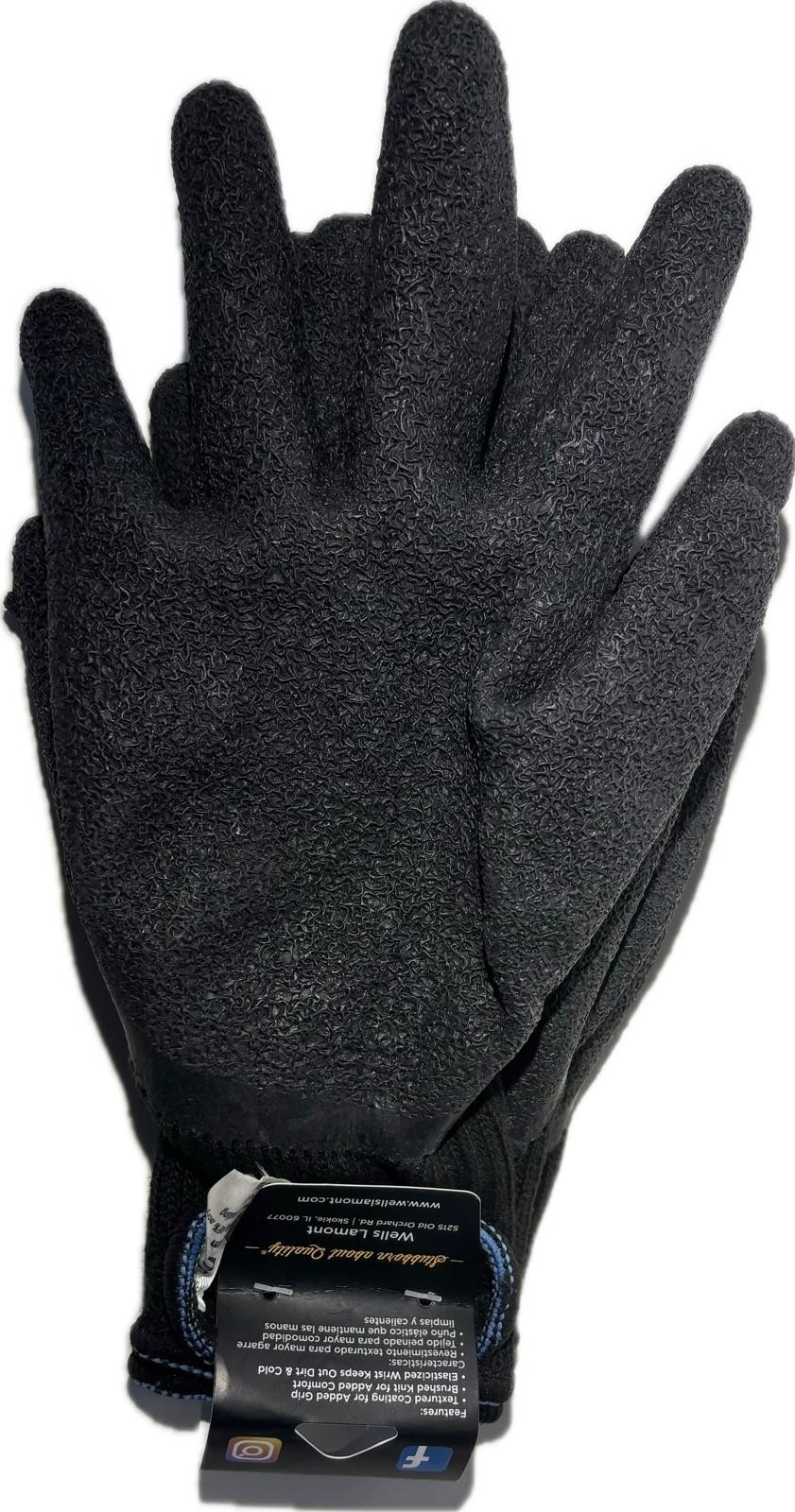 Mens Wells Lamont - Winter Weight Latex - 2 Pack