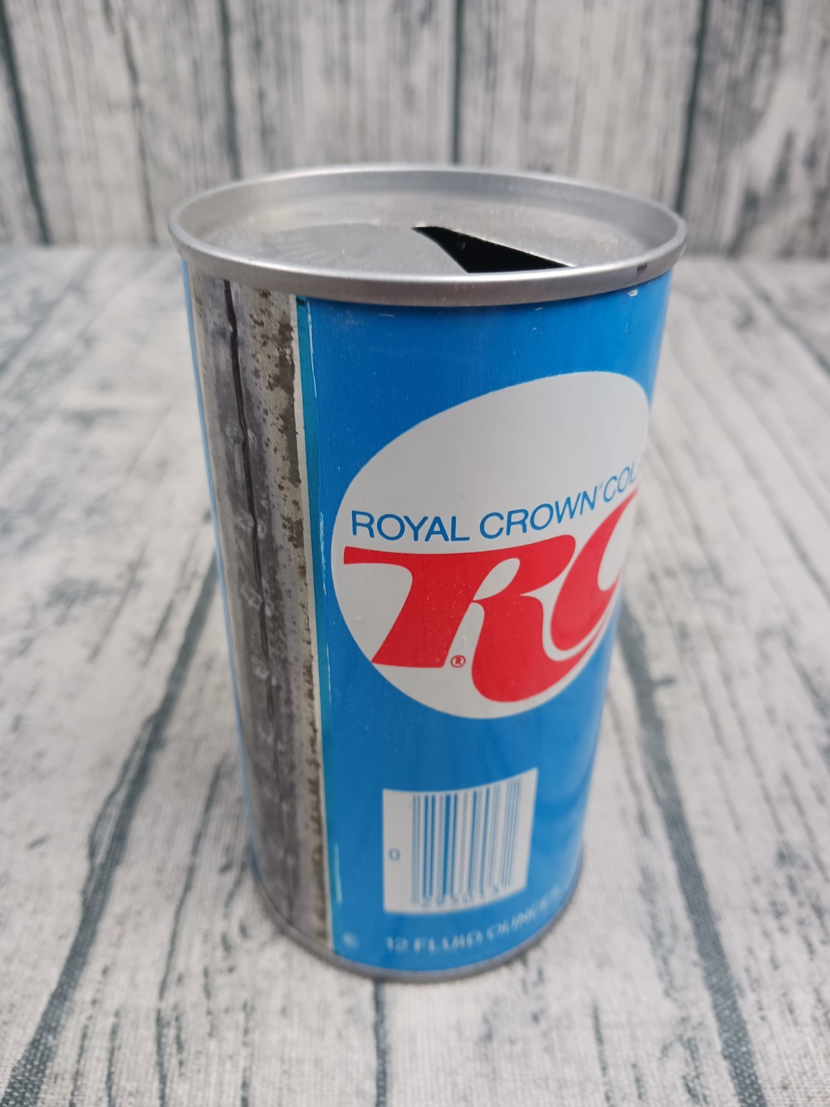 Bake McBride: Empty Royal Crown RC Cola 1978 Baseball Soda Can