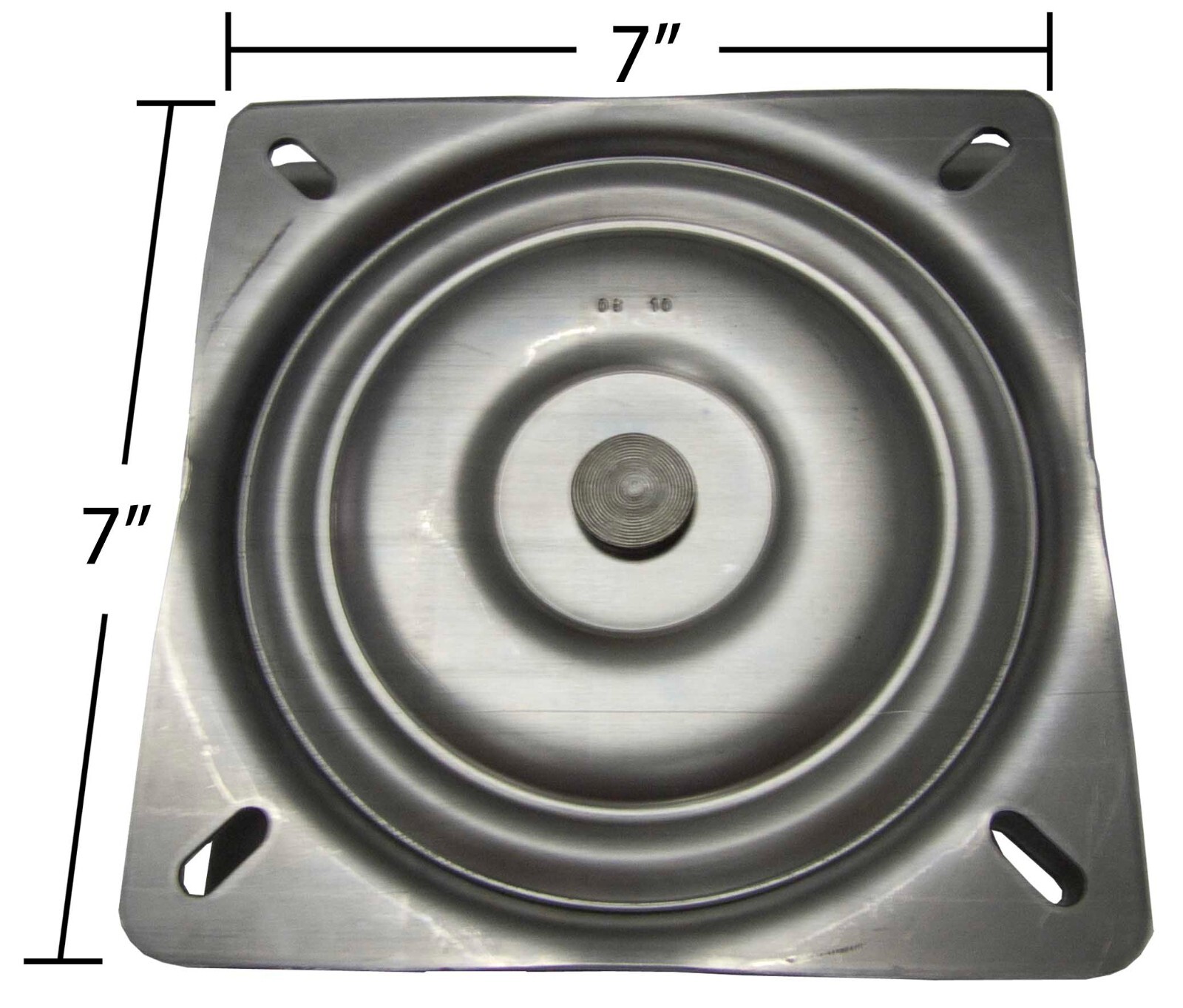 Heavy Duty Replacement Bar Stool Swivel | 7’’ Square & Flat Profile | S4697