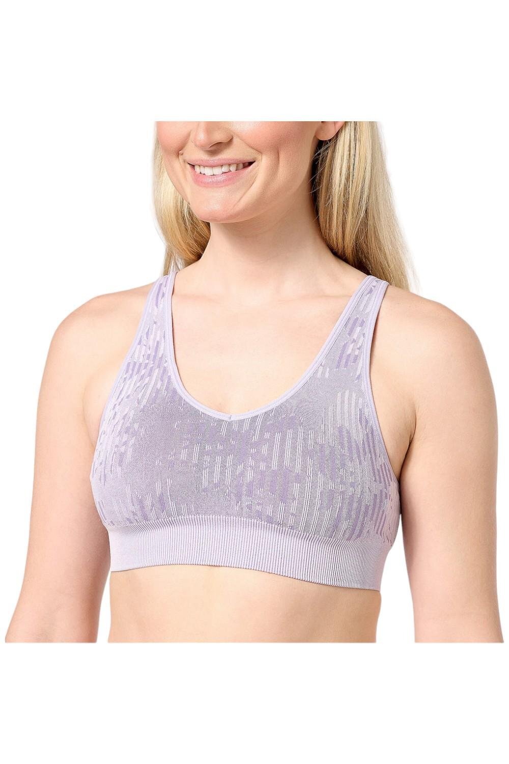 Anybody Intimates Floral Jacquard Bra Lilac