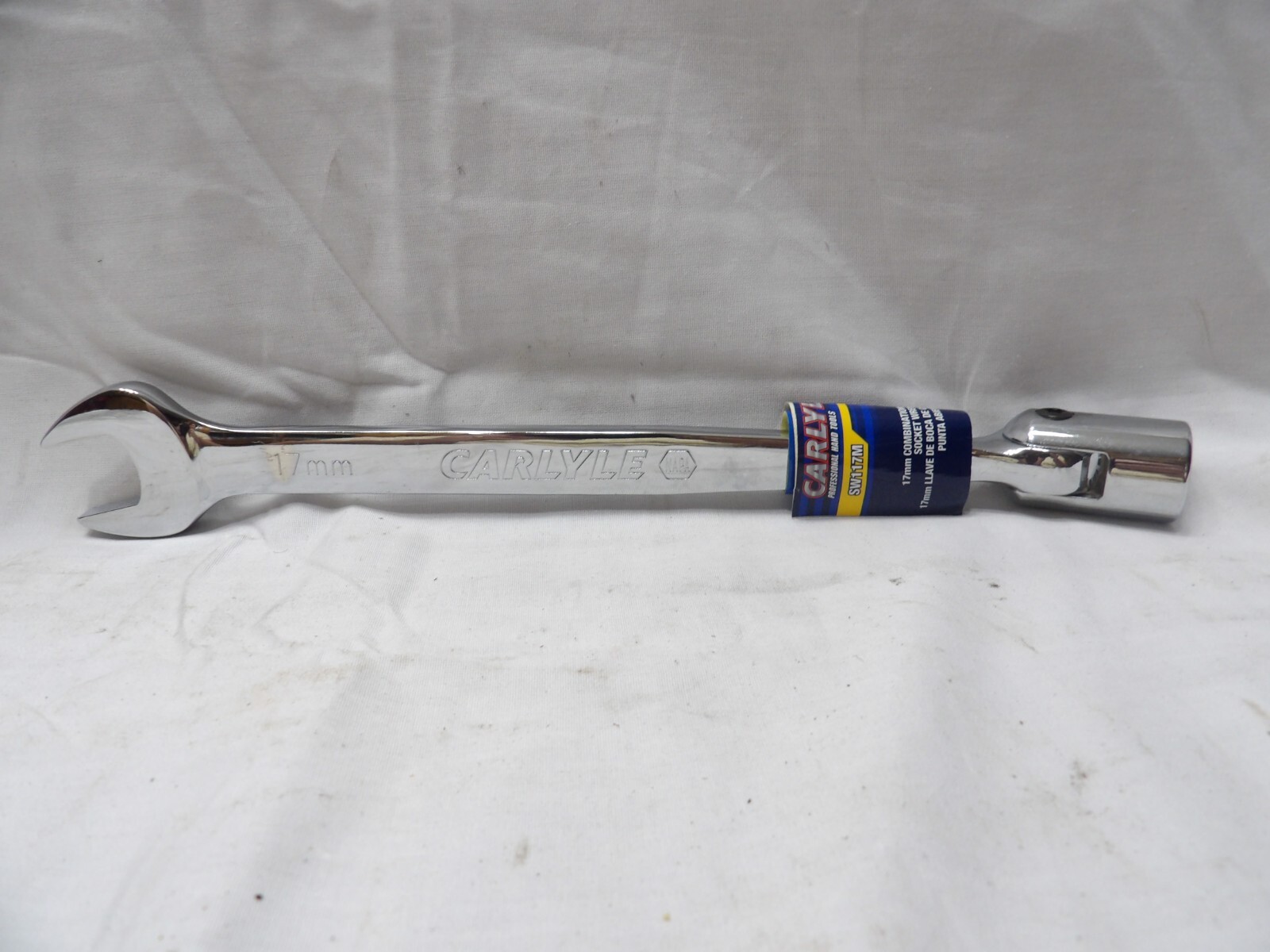 Carlyle Napa 17mm Combination Open End Socket Wrench SW117M