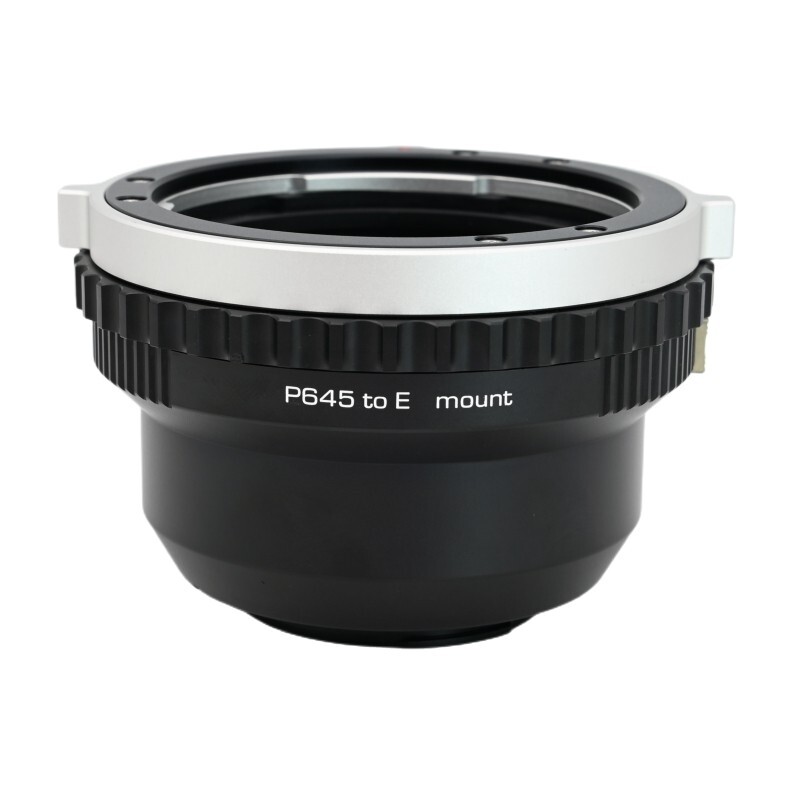 XPimage Locking Adapter for Pentax 645 P645 Mount Lens to Sony E Mount Camera