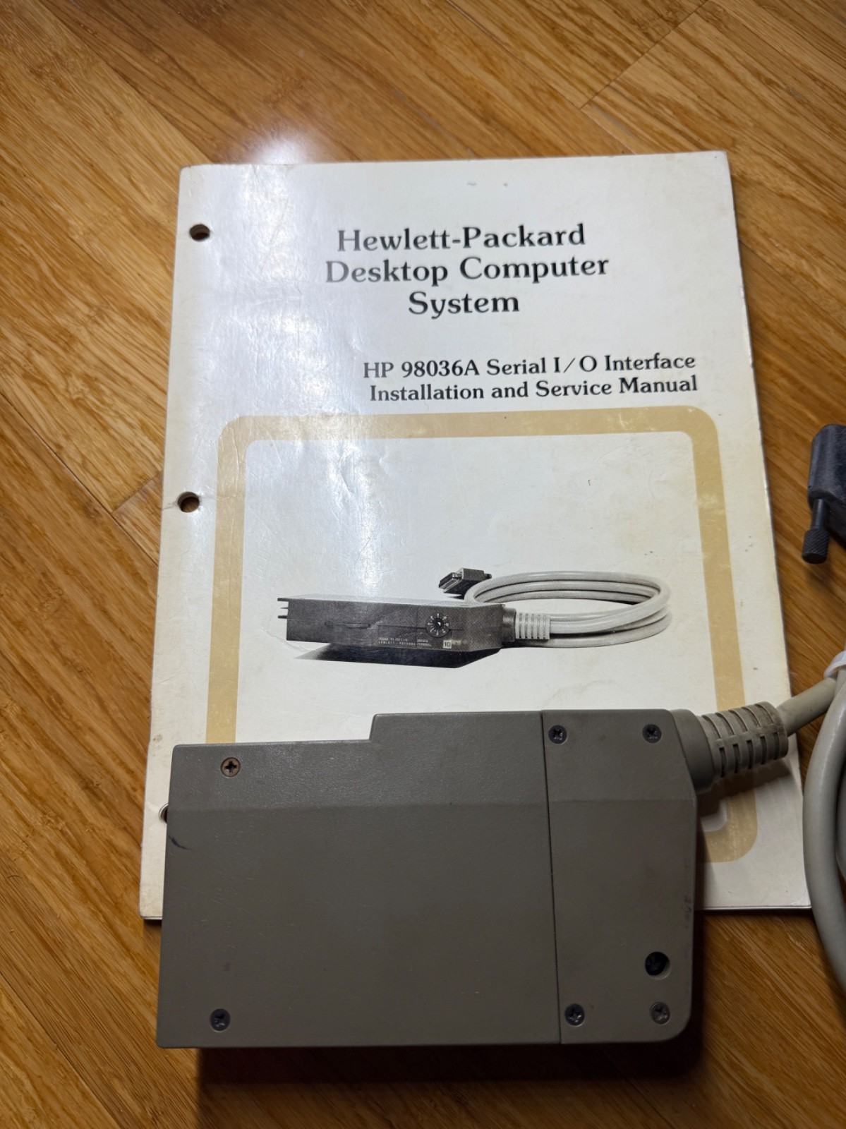 HP 98036A RS-232C I/O Terminal Interface – Vintage Hewlett-Packard Desktop Comp