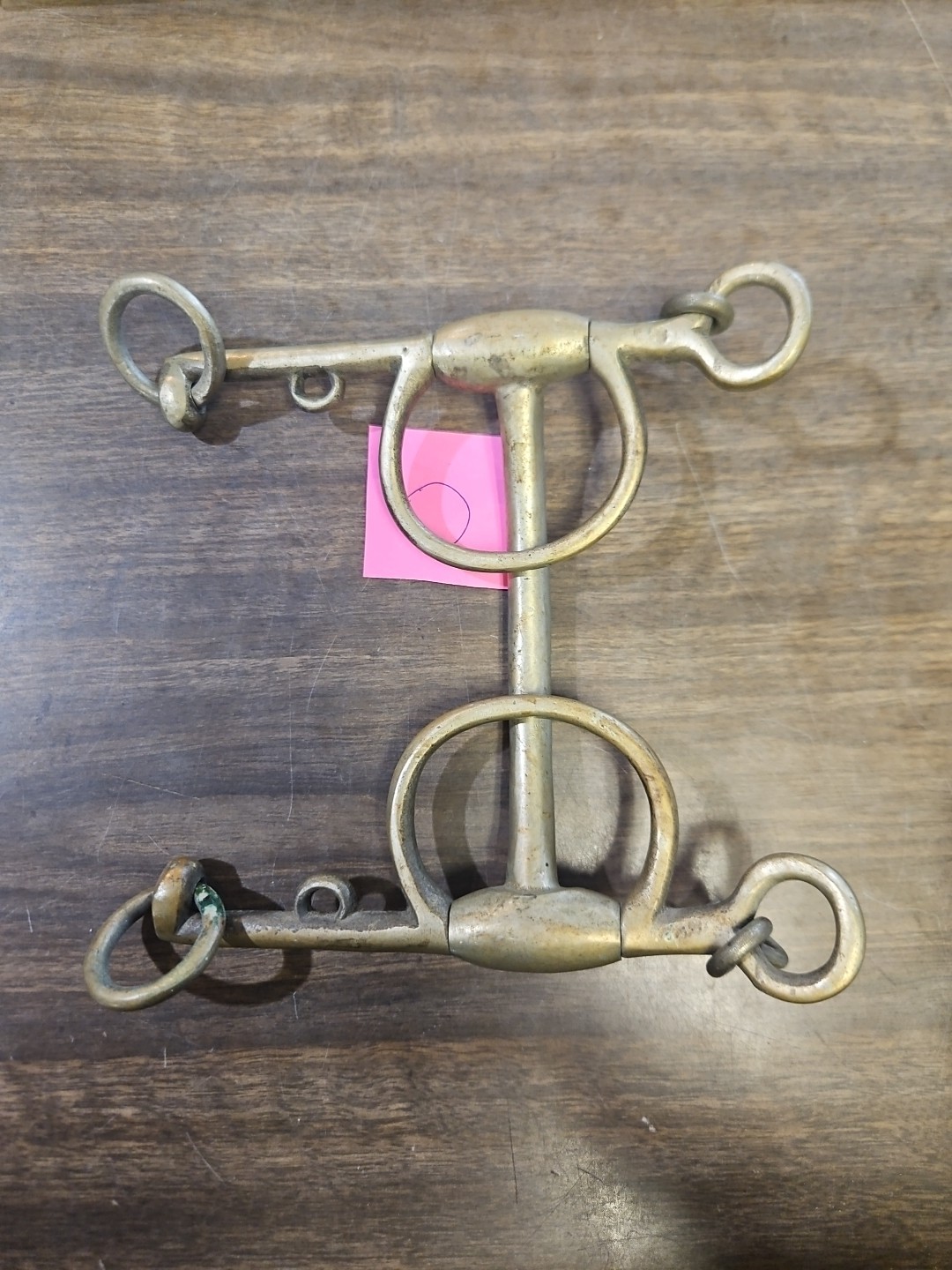 Vintage Pelham Style Brass Bit