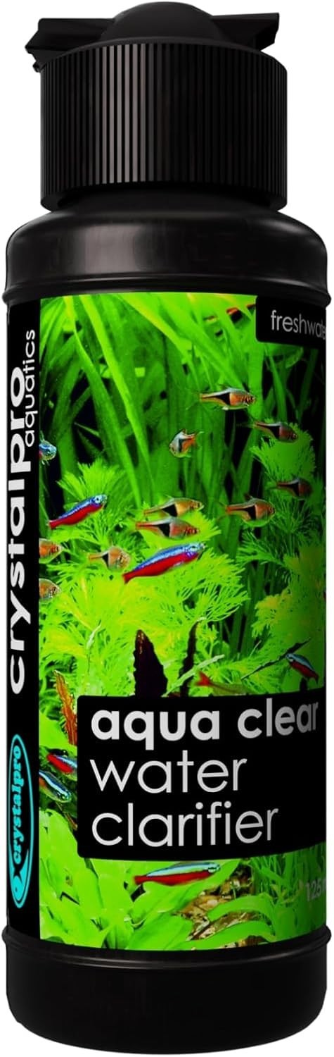 Crystalpro Water Clarifier For Fish Tank 4.22 Oz - Aqua Clear Treats 660 Gallons