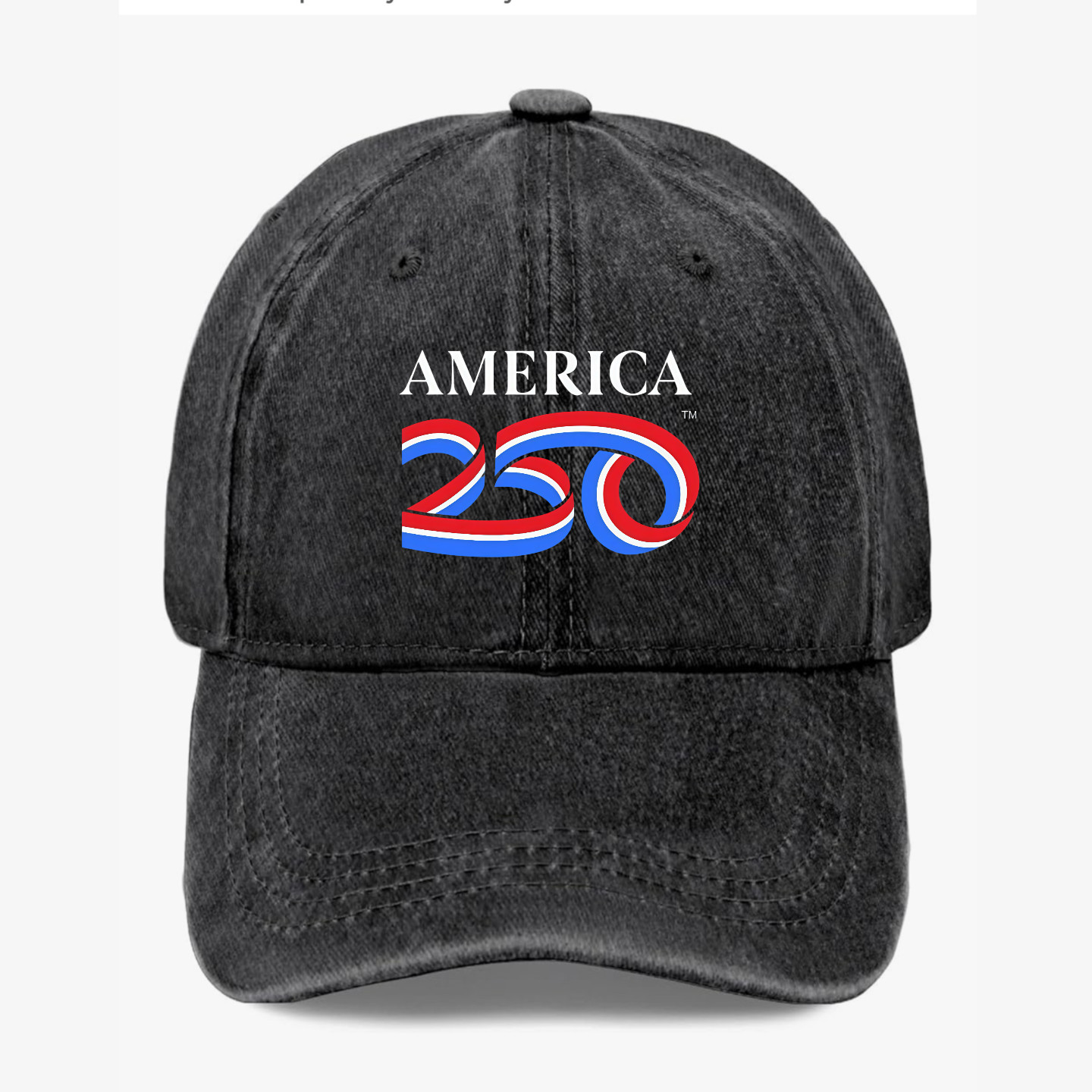 USA 250 Years Anniversary Hat Vintage Patriotic American Flag Cap Independence