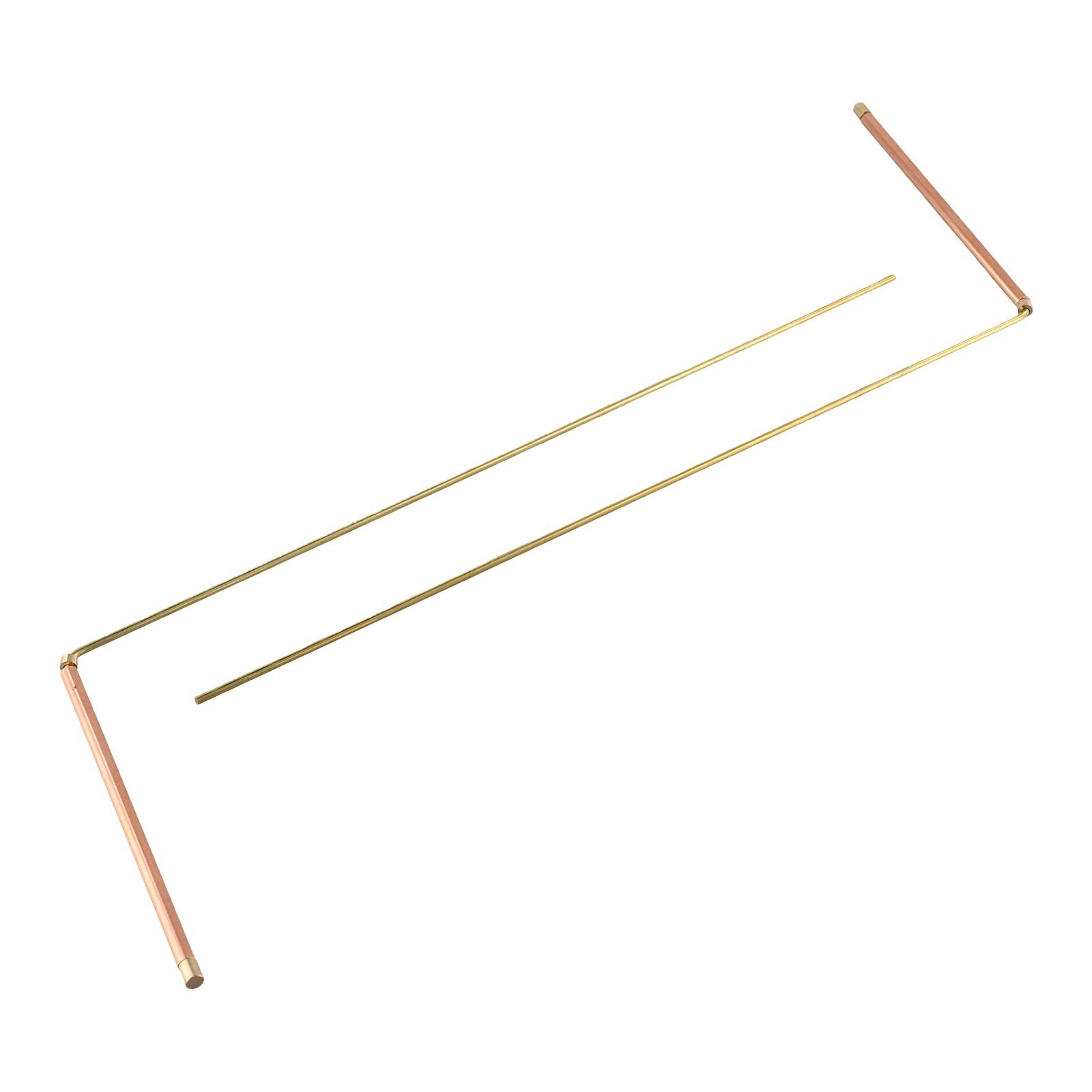Professional Brass Divining Rods for Enhanced Dowsing and Treasure Discovery