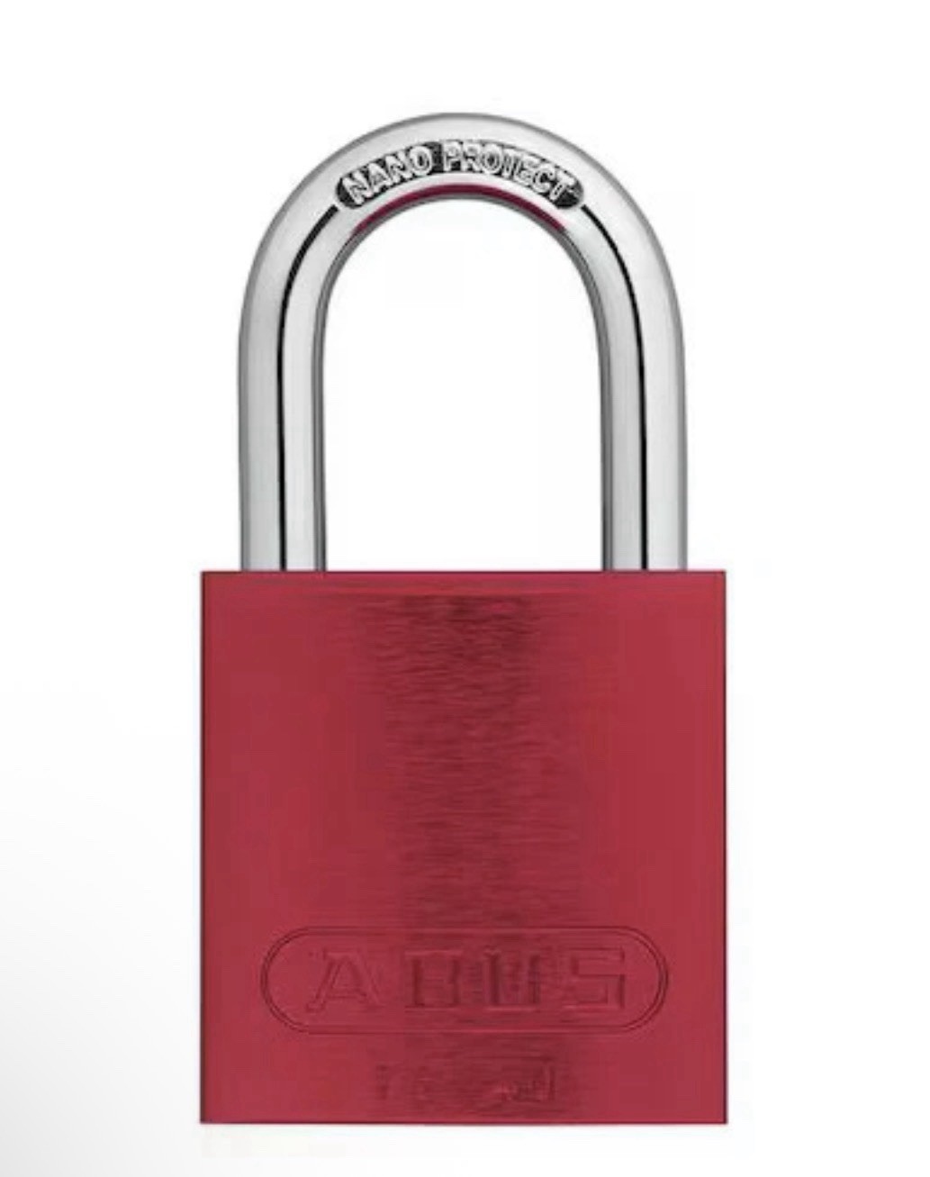 Abus 72 /40 Kd Red Lockout Padlock, Keyed Aluminum, Red