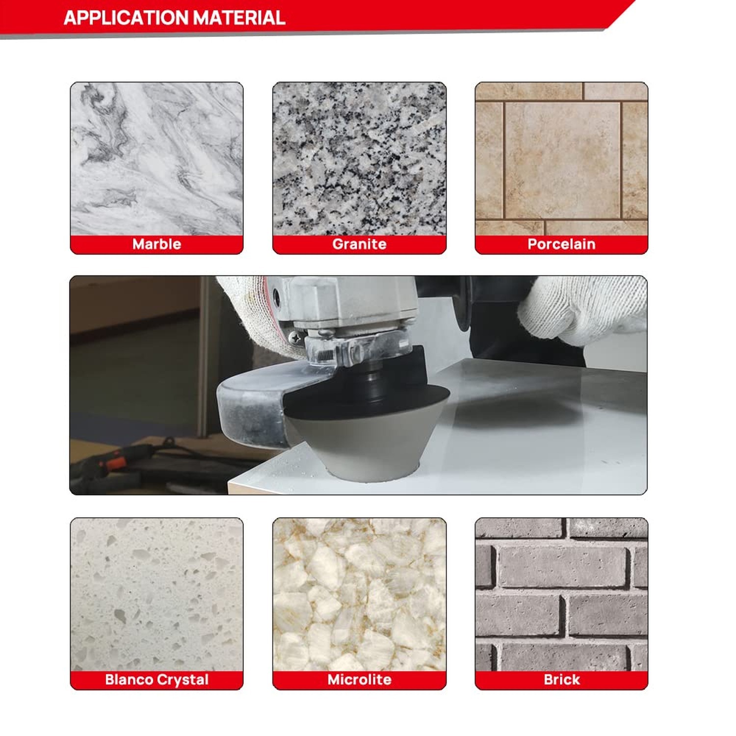 DT-DIATOOL Diamond Beveling Chamfer Bits for Granite Marble Tiles Existing Ho...