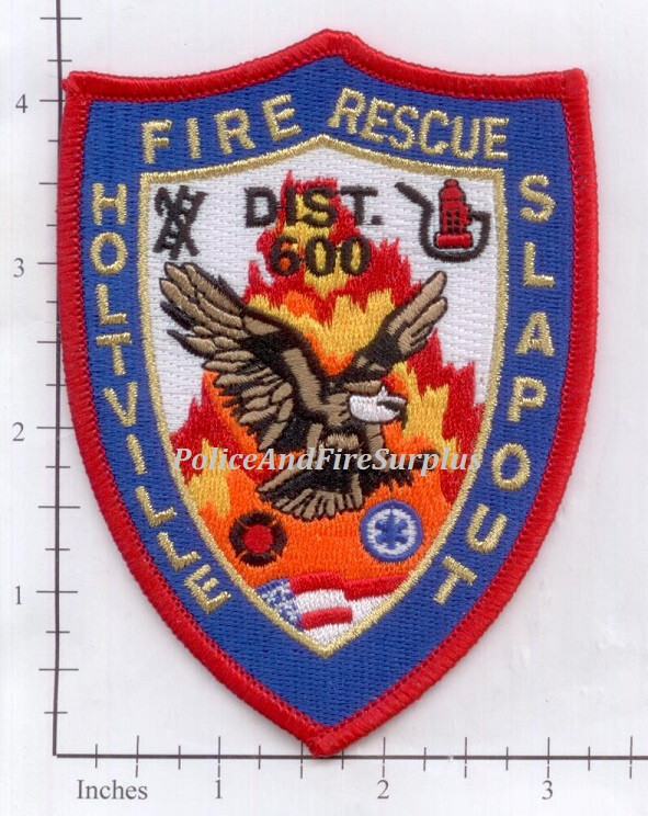 Alabama - Holtville Slapout Fire Rescue AL Fire Dept Patch