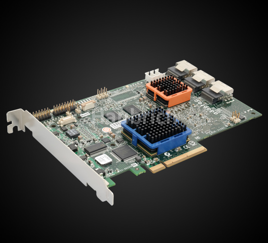 Adaptec ASR-31205 (2252400-R) | 12-Port SATA+SAS+SSD RAID Controller and HBA