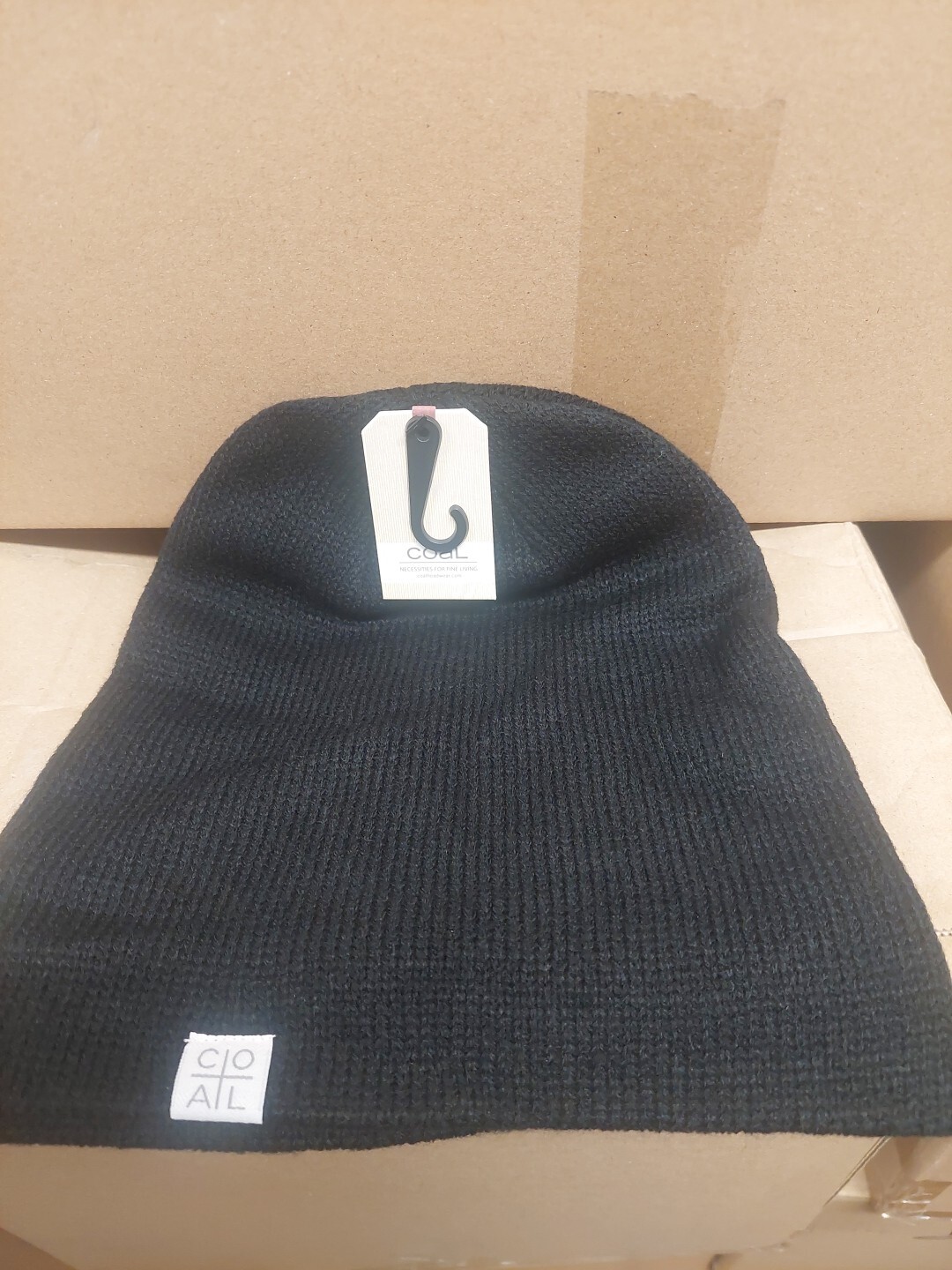 Coal Headwear - The FLT Black Beanie Hat Unisex Adults
