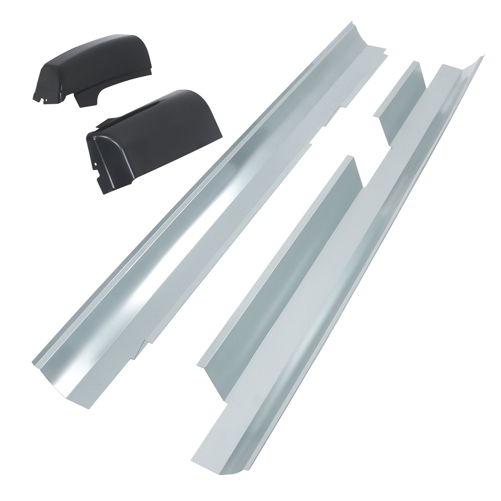 4PCS For Silverado GMC Crew Cab 07-2013 Outer Rocker Panel & Cab Corner LH&RH