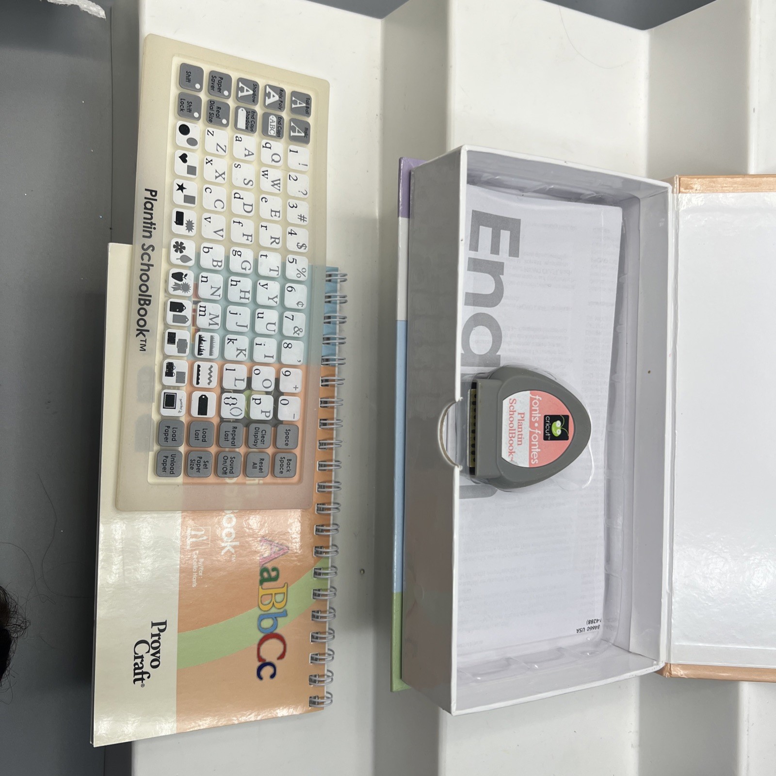 Cricut Cartridge Plantin Schoolbook. Unlinked