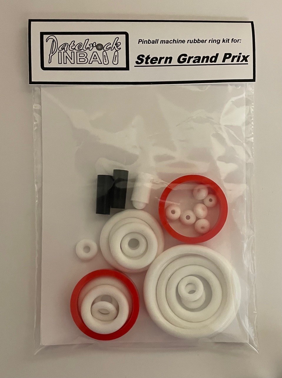 Stern Grand Prix Pinball Machine Rubber Ring Kit **Customize Your Kit**