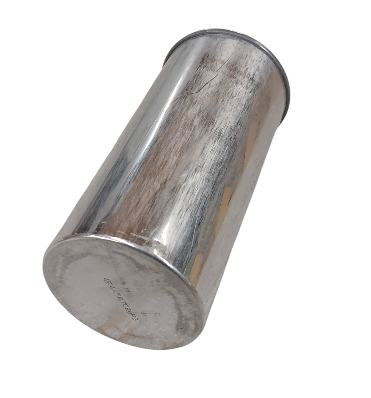 Packard Titan Pro Run Capacitor, Round, 80+5 Mfd, 370V-440V, TRCFD805