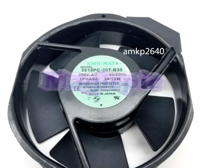 1pcs For NMB COOLING FAN 5915PC-20T-B30 200V 34/33W 172*150*38mm