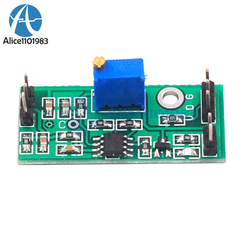 LM393 Voltage Comparator Module High Low Level Dual Output Signal Adjustable Kit