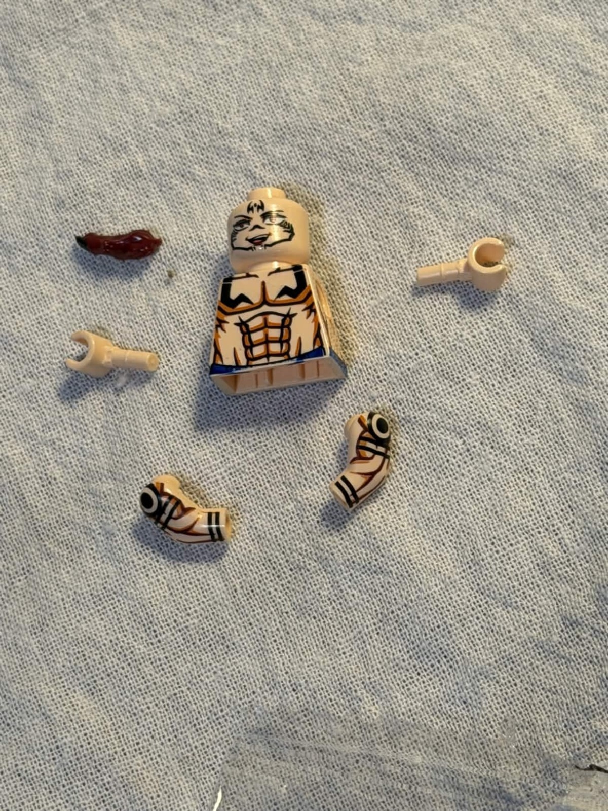 Yuji Itadori/Sukuna- Custom Minifigure- Jujutsu Kaisen Themed