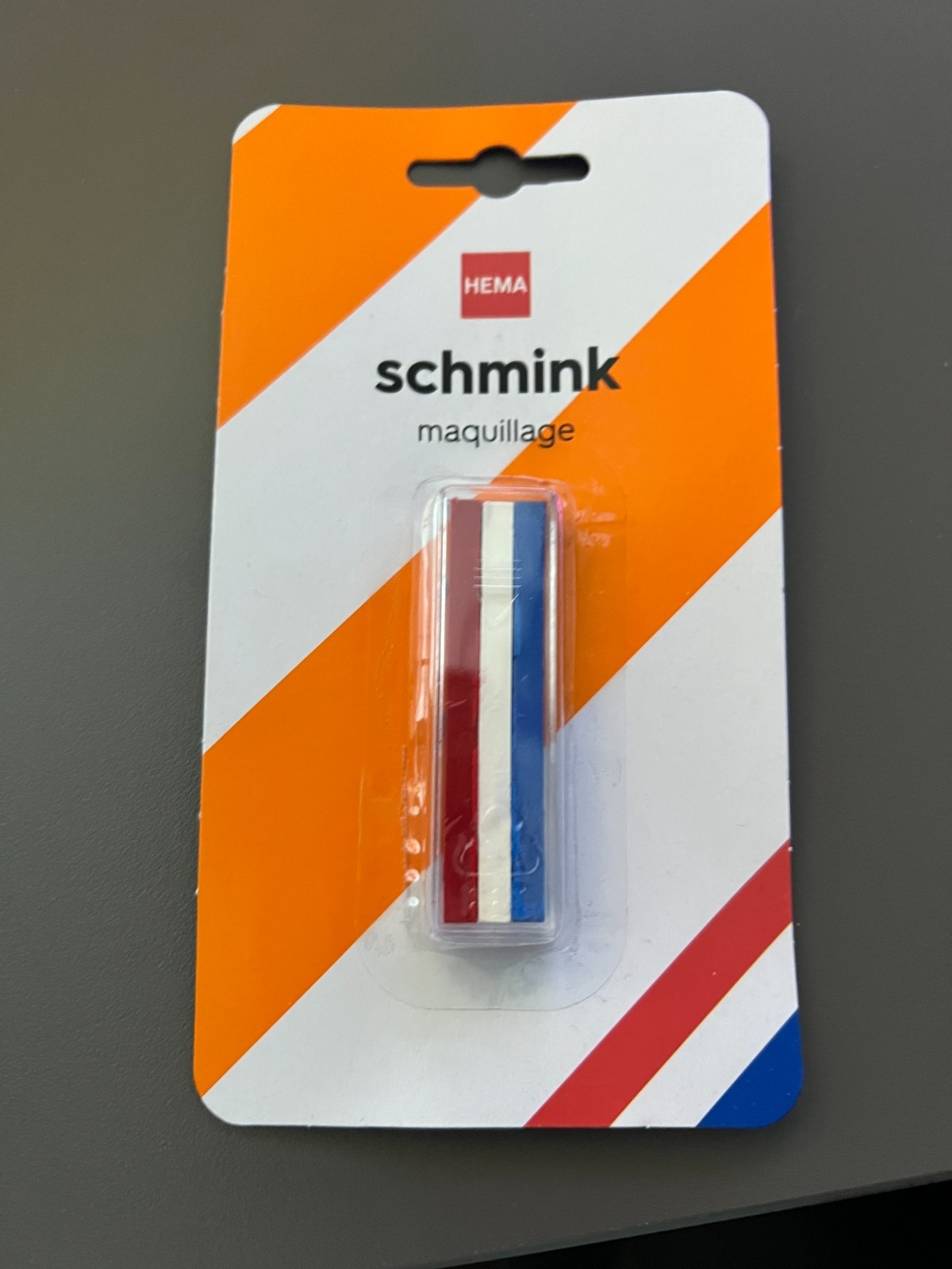 New HEMA Red White Blue Eye Black Sports Face Paint Crayon