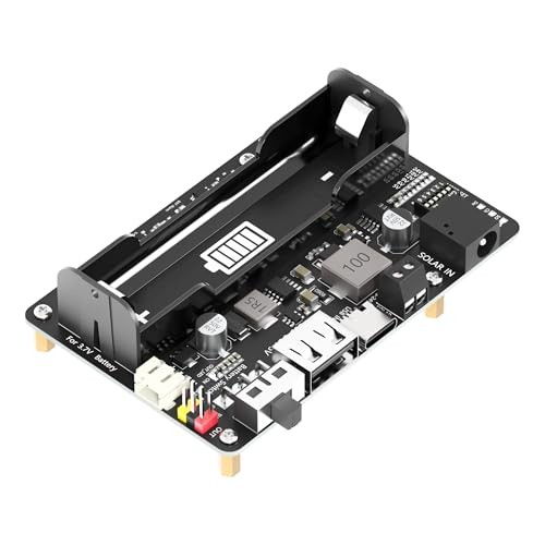 MPPT Solar Charge Controller for 18650 Li-ion Battery, Solar Power Manager