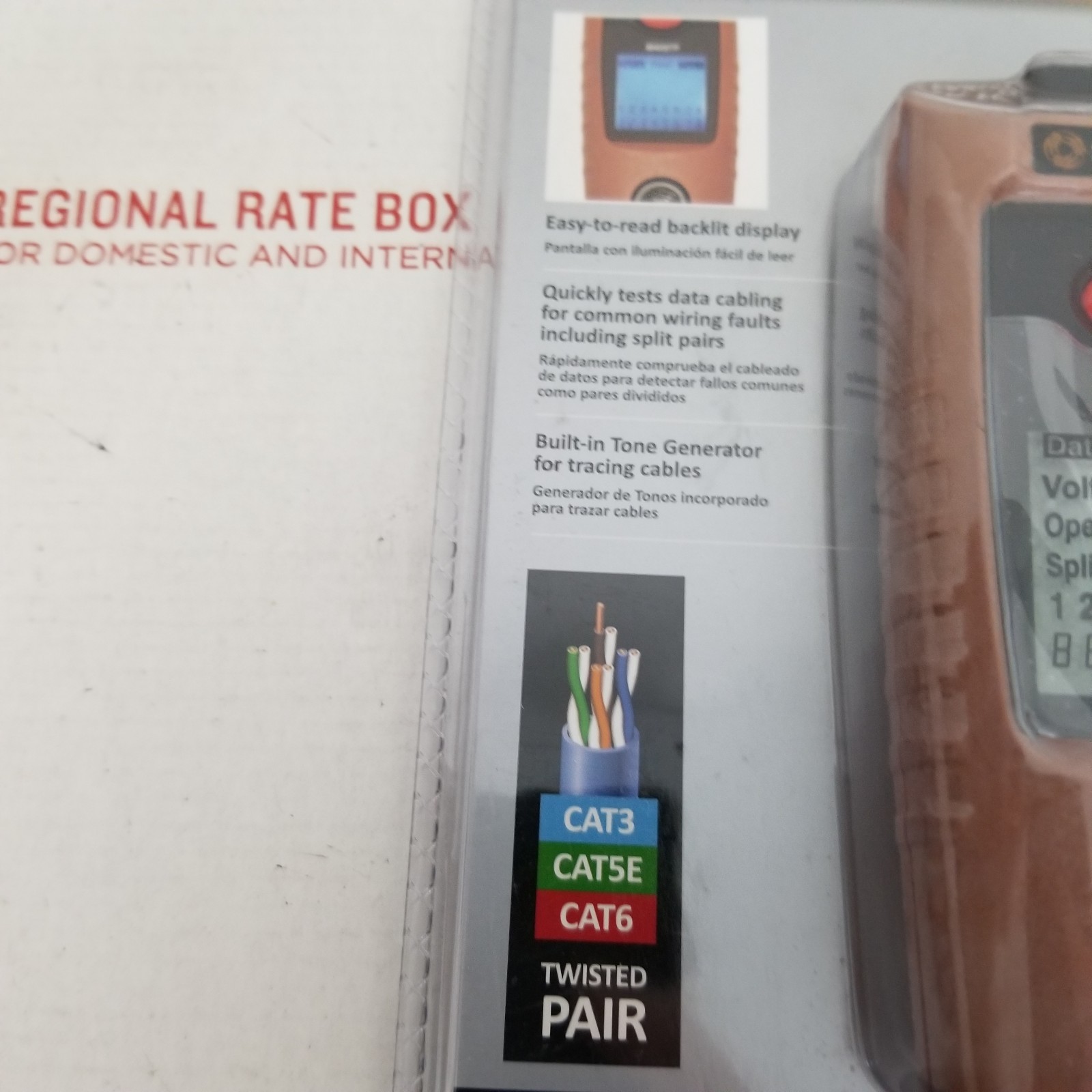 Southwire M400TP Professional Data Cable Mapper New Sealed