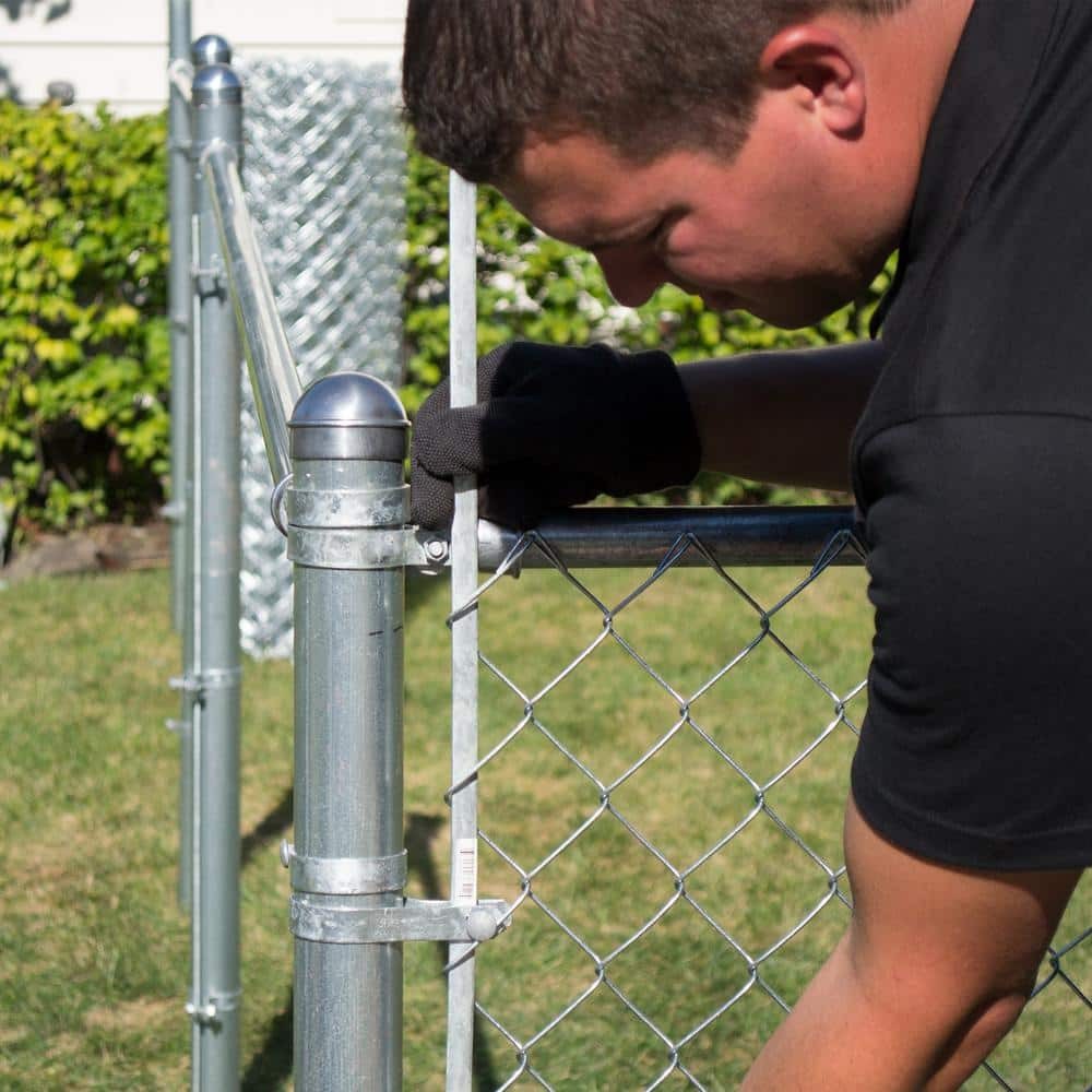 46 In. Galvanized Steel Tension Bar Chain Link Fence