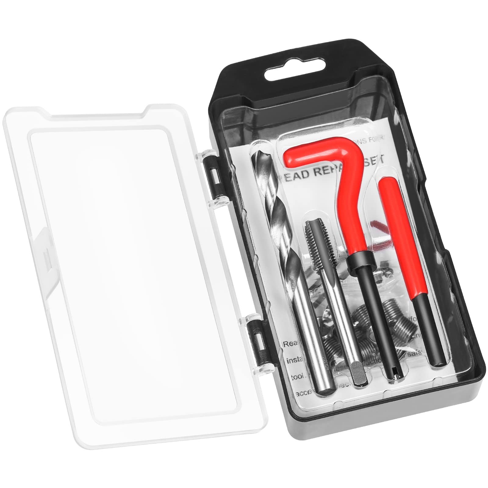 Thread Repair Kit M10 X 1.25mm, Metric Thread Repair Insert Kit Compatible Ha...