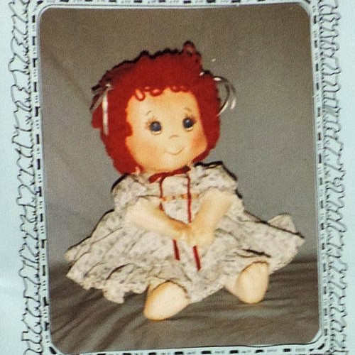 1983 Judiann Pattern: 23" Muffin (Raggedy Anne) the Baby Doll w/ Cloths Uncut