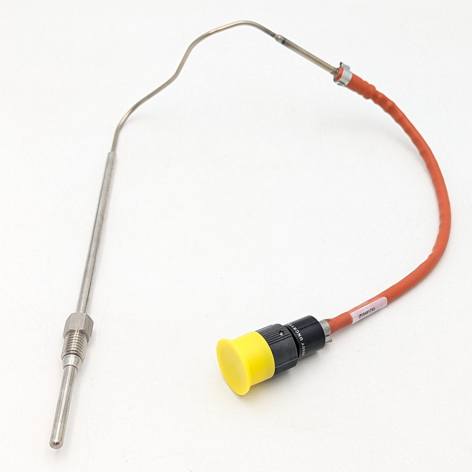 Cummins 5491793 Genuine OEM Temperature Sensor For Engine Regulation | Orange