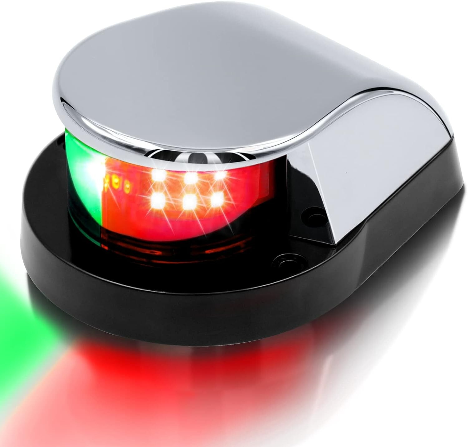 All-Weather LED Navigation Lights for Jon Boats and Bass Boats - IP67 Rated