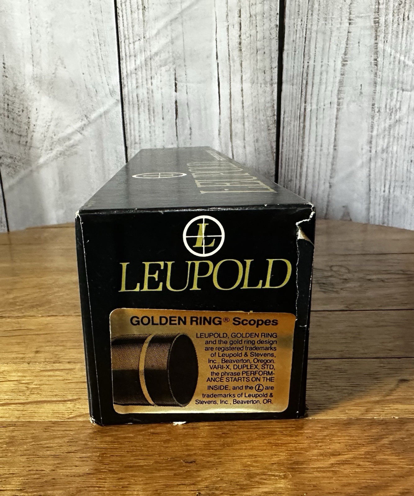 Vintage Leupold M8-12X Rifle Scope Box (Top Only)