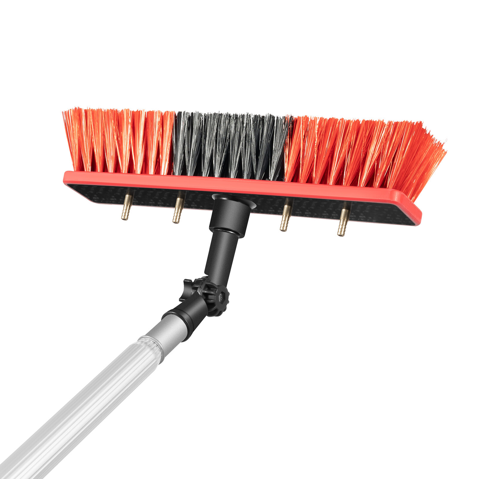 For Window+ Solar Panel Clean Washing 26FT Water Fed Pole Cleaning Brush Tool