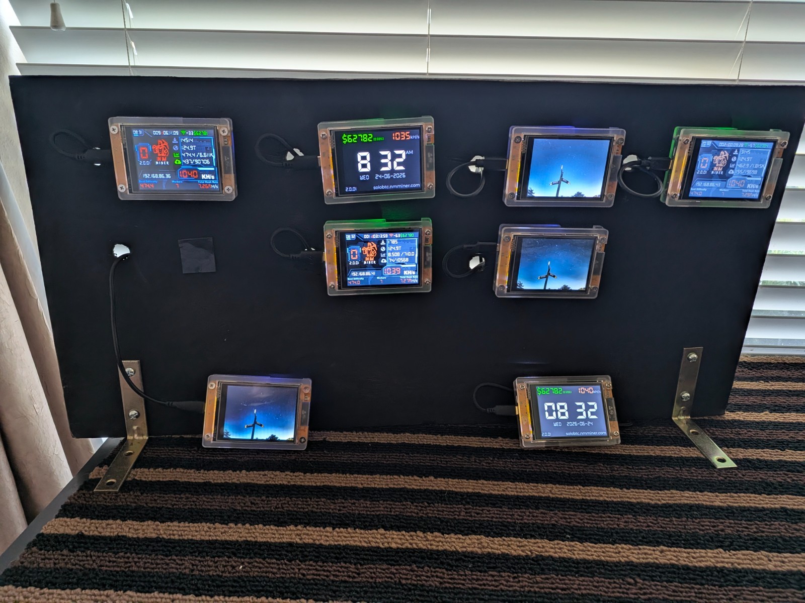 Nerdminer V2-Upgraded  Speed Boost  Fullscreen  Bitcoin  Miner Nerd Miner + Case