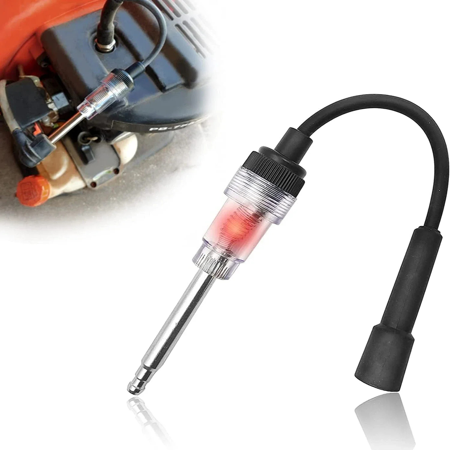 Universal Ignition Spark Tester Engine Diagnostic Tool In Line Checker For Car