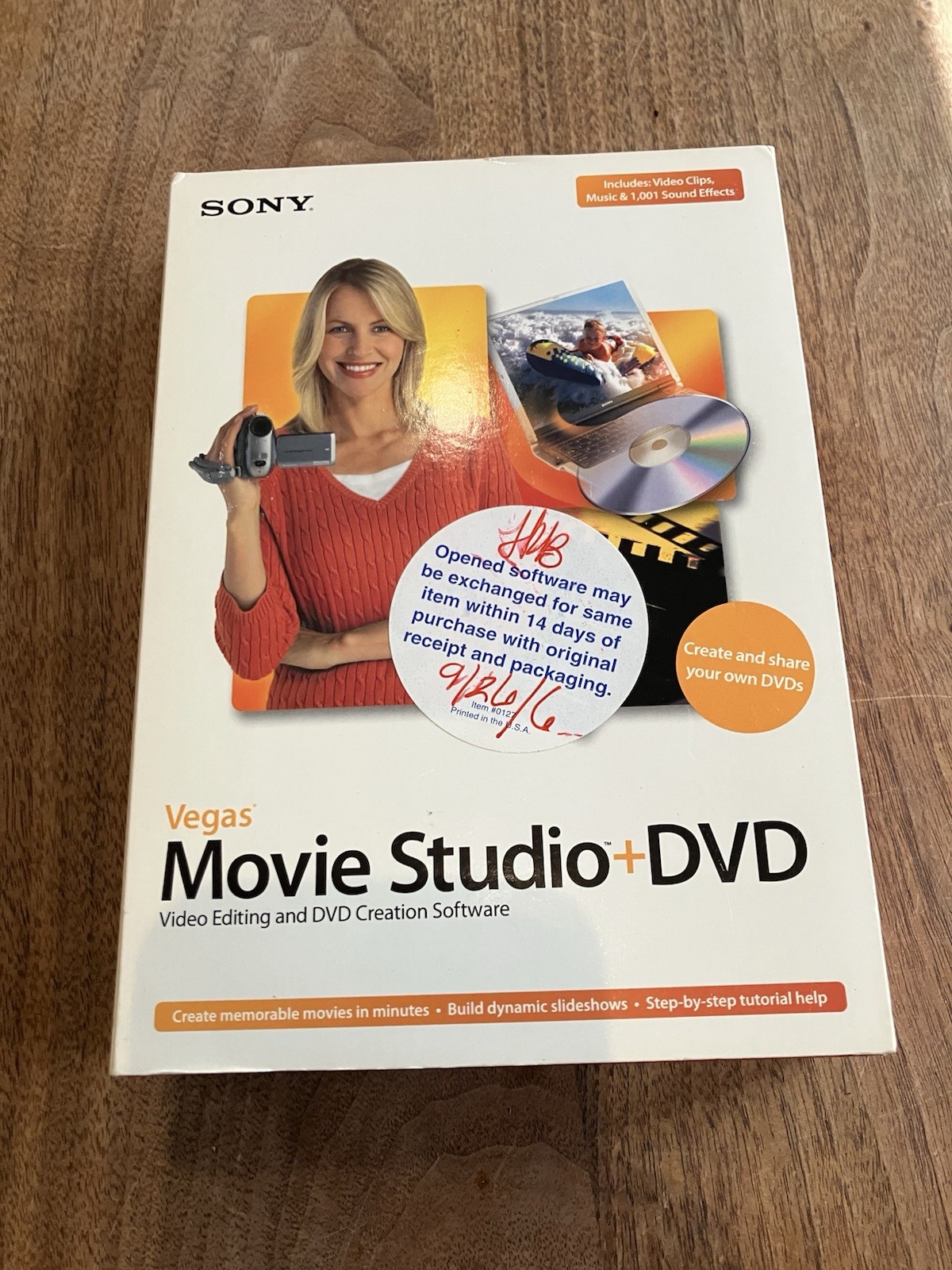 Sony Vegas Movie Studio + DVD Platinum Edition- GOOD