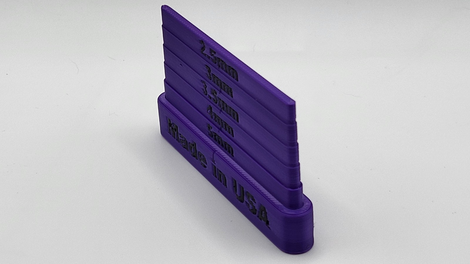 Metric Panel Gap Gauge – 2.5, 3, 3.5, 4 & 5mm Stepped Body Alignment Tool
