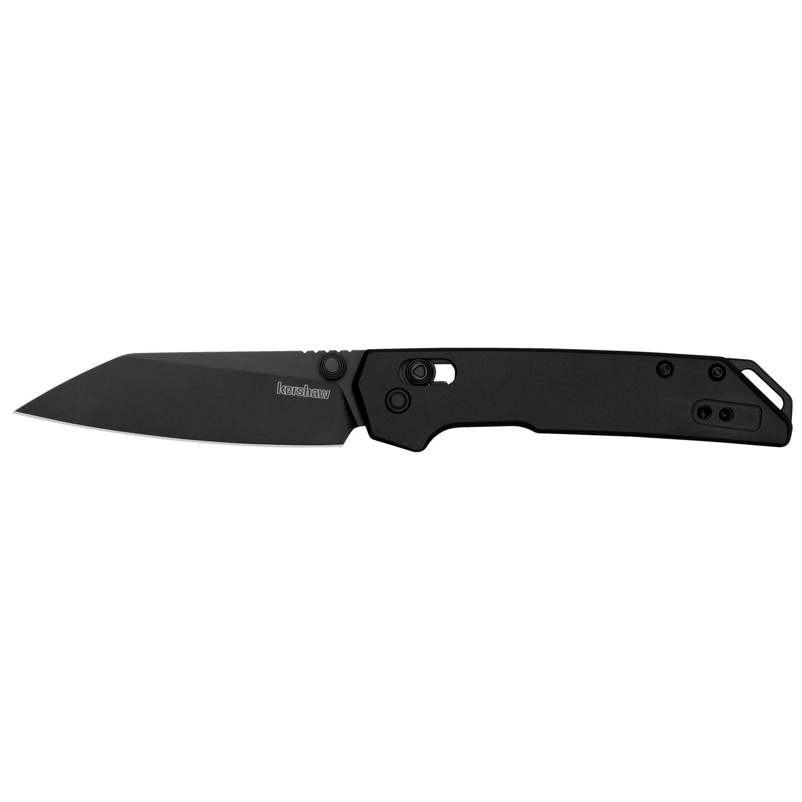 Kershaw Mini Iridium Reverse Tanto 2051RBLK Black Aluminum EDC Knife