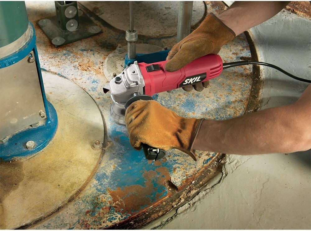 6.0 Amp 4.5 Inch Angle Grinder Electric Handheld Cutting Grinding Tool