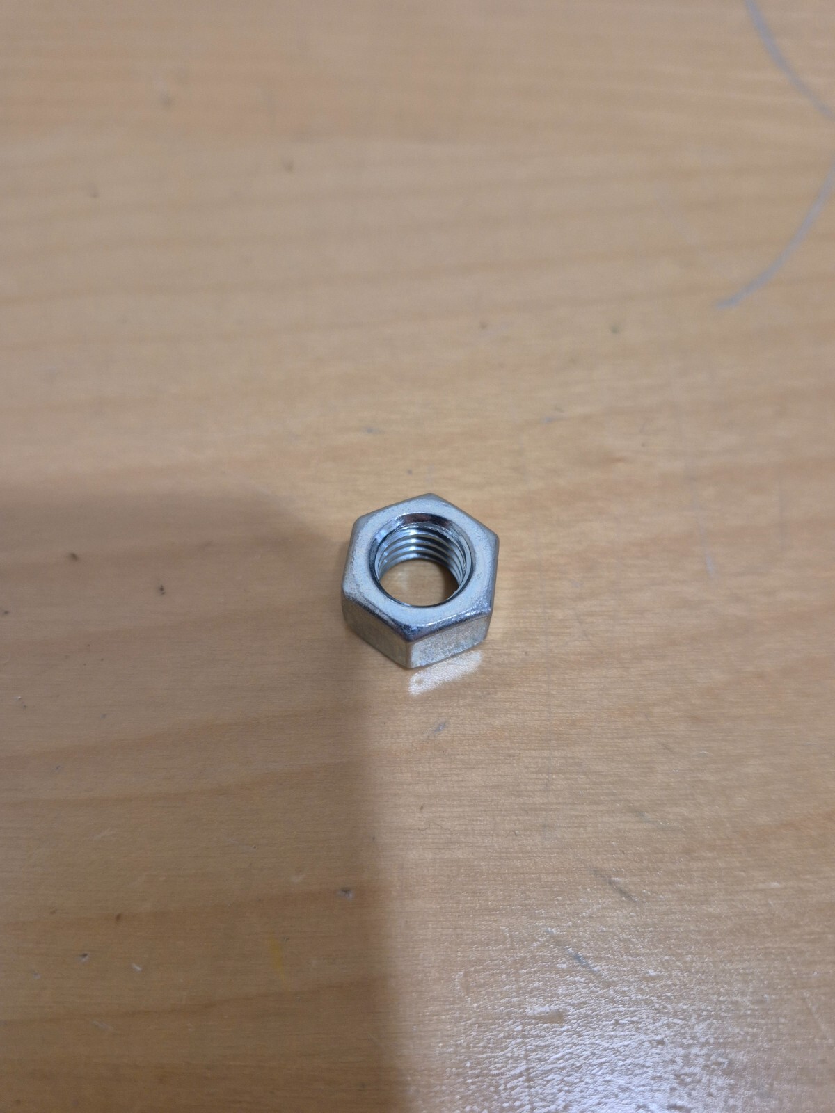 Metallics JN165, 3/8-16 Zinc Plated Steel Hexagonal Nut (Lot of 200)