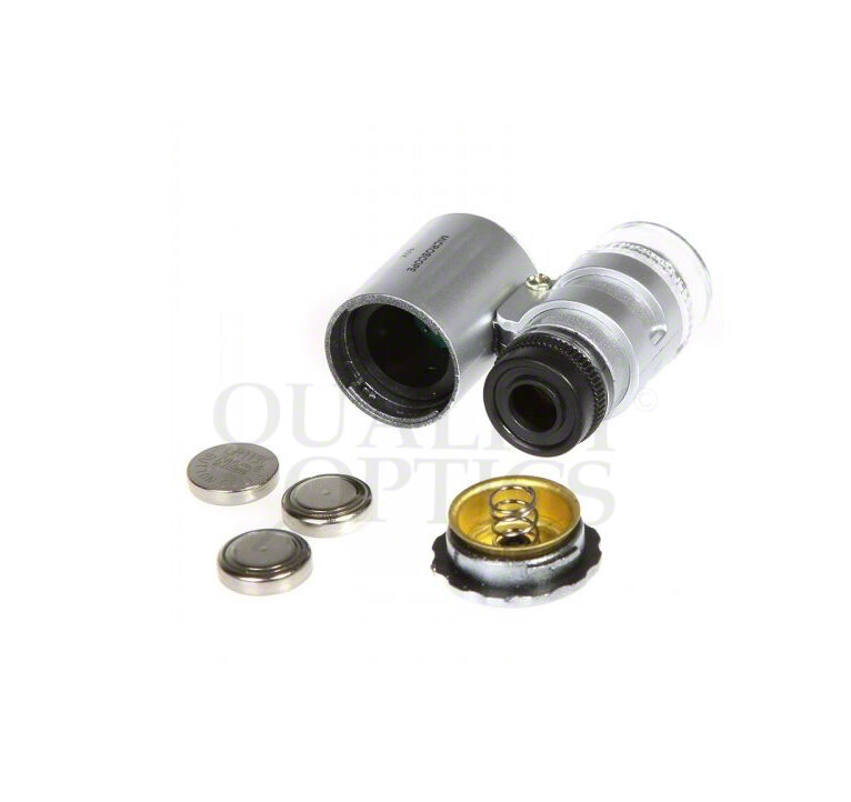 60X 2 LED LIGHTED MICROSCOPE HYDROPONICS SEEDLING PLANT MAGNIFIER INSPECTION