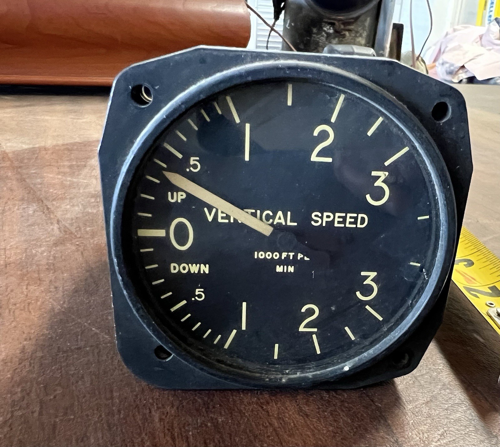 Vintage Military Aircraft Vertical Speed Indicator VSI Rapid Response