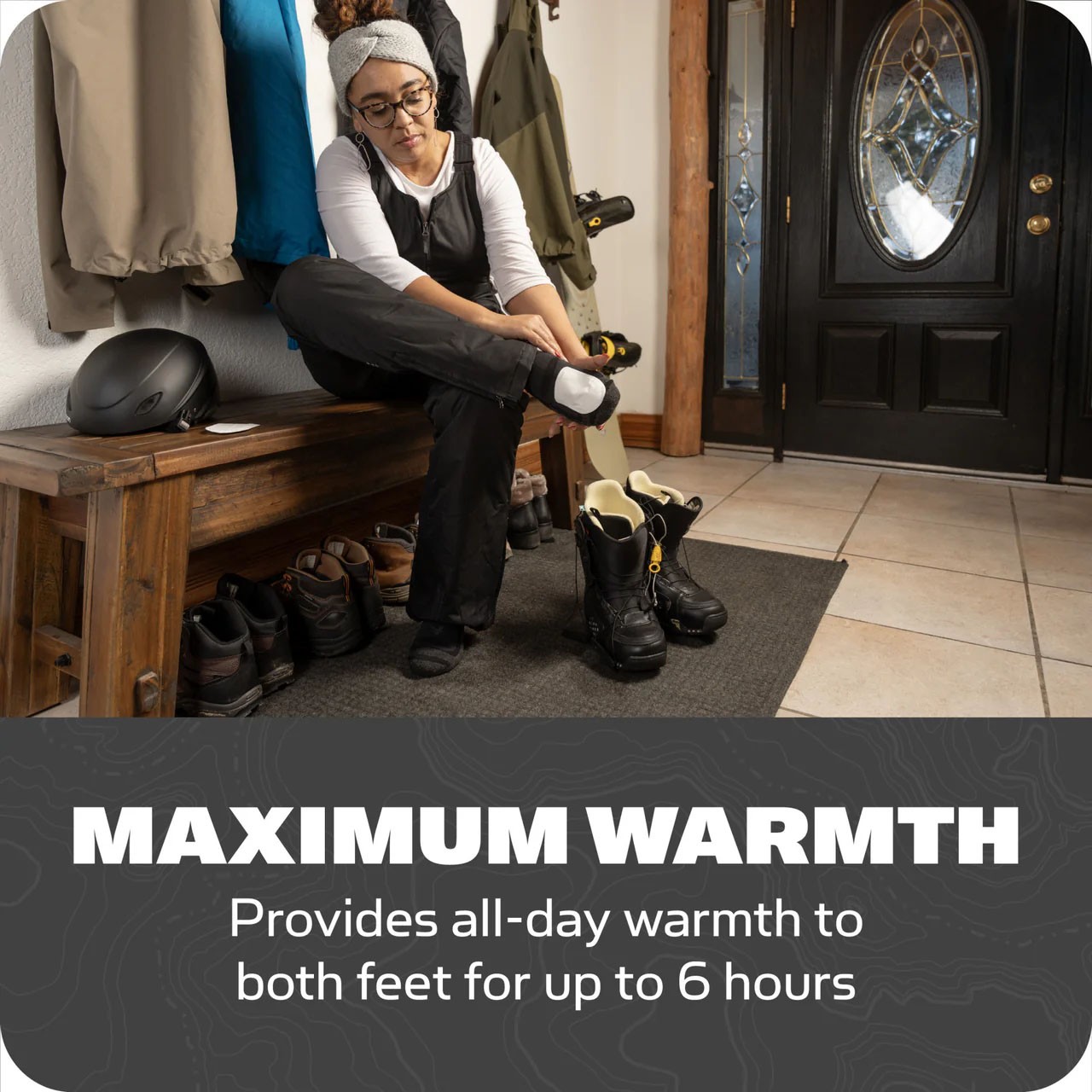 Yaktrax Geothermal Toe Warmers, 1 Pair