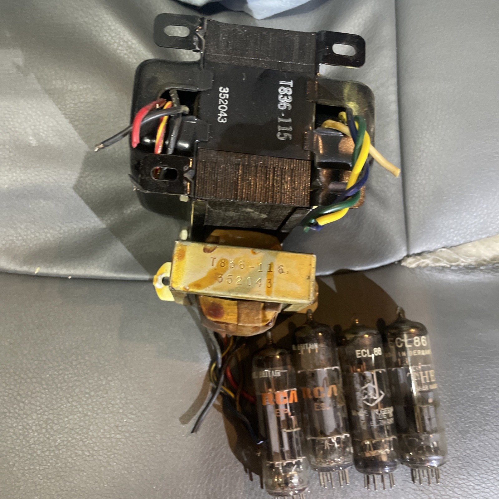 Fisher T836-115 Power Transformer  With Paired Tubes