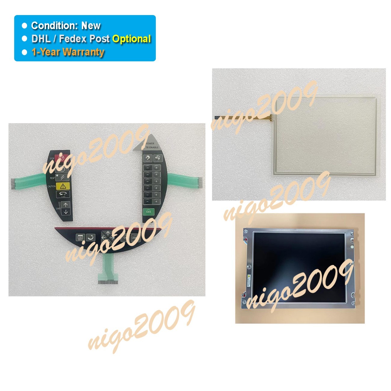Fit for R57TB BKO-FA0895H07 REV:H/K/N KeTop C50 ME 5 Touch Screen LCD Membrane
